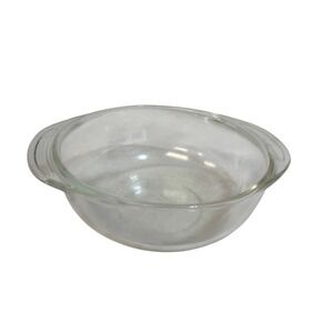 Vintage Pyrex Clear Glass Mixing Bowl with Handles 1 1/2 Quart‎ 722 D-33
